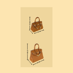 [BK-1] 20CM/25CM BRKN INSPIRED TOGO COWHIDE LEATHER HANDBAG