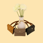 [EB-1]  EPSOM COWHIDE LEATHER BELT/ WALLET BAG