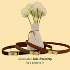 [EB-1]  EPSOM COWHIDE LEATHER BELT/ WALLET BAG