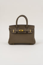 Saloria Birkin 30 in Beige