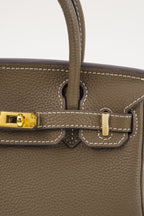 Saloria Birkin 30 in Beige