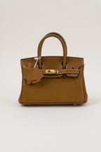 Saloria Birkin 30 in Brown