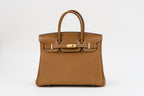 Saloria Birkin 30 in Coffee