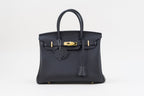Saloria Birkin 35 in Black(Gold)