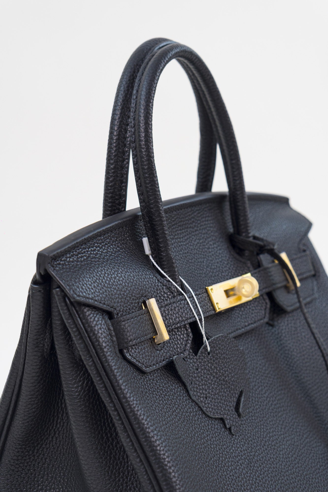 Saloria Birkin 35 in Black(Gold)