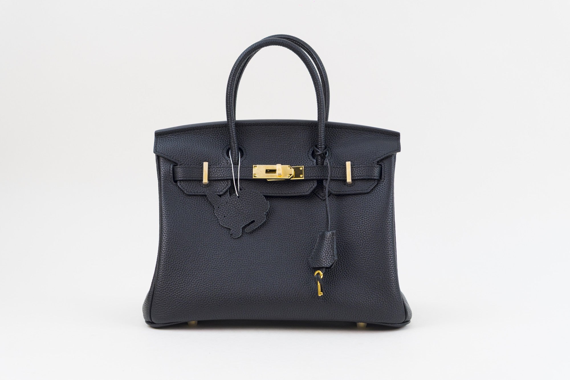 Saloria Birkin 35 in Black(Gold)