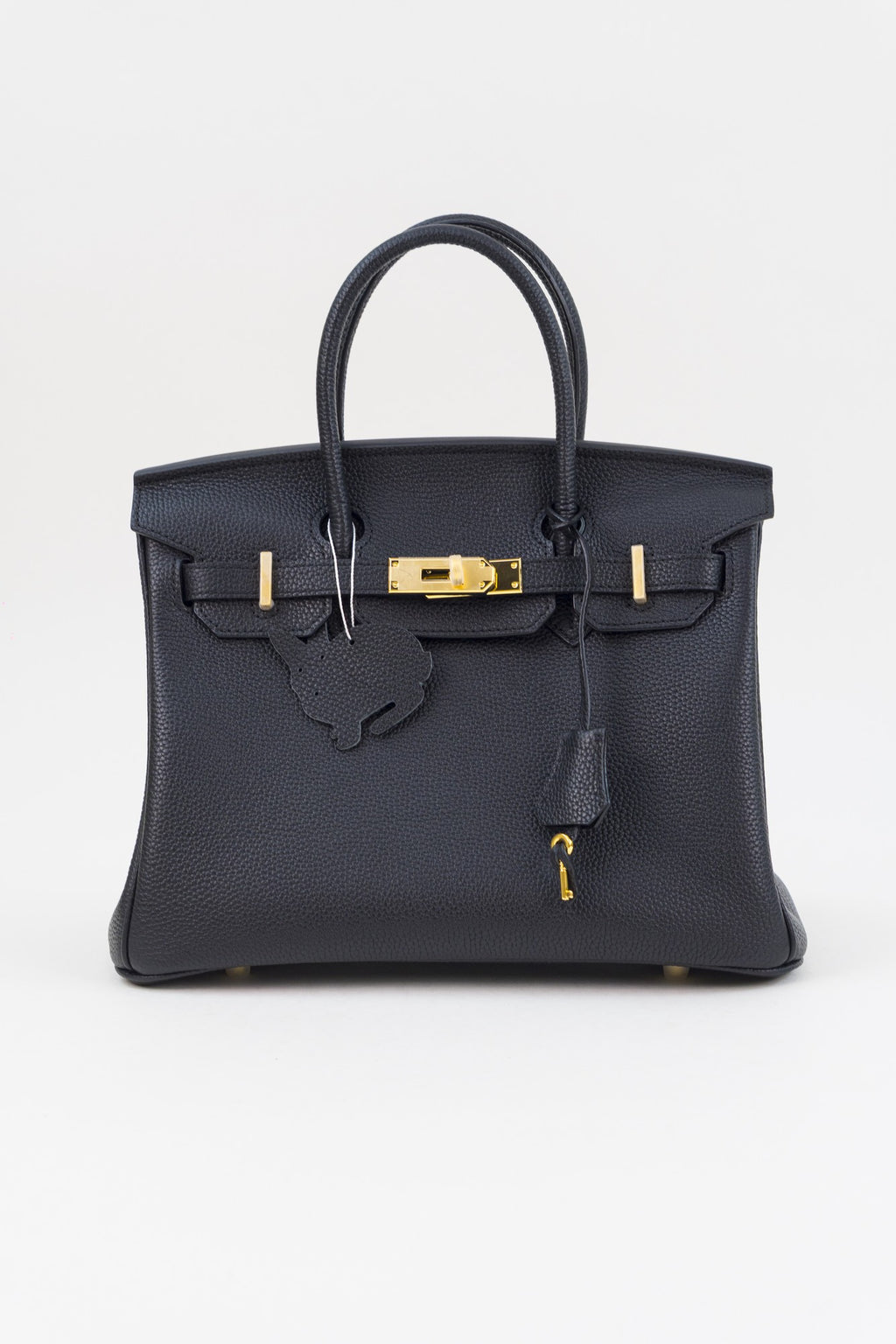 Saloria Birkin 35 in Black(Gold)