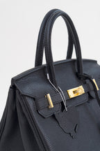 Saloria Birkin 35 in Black(Gold)