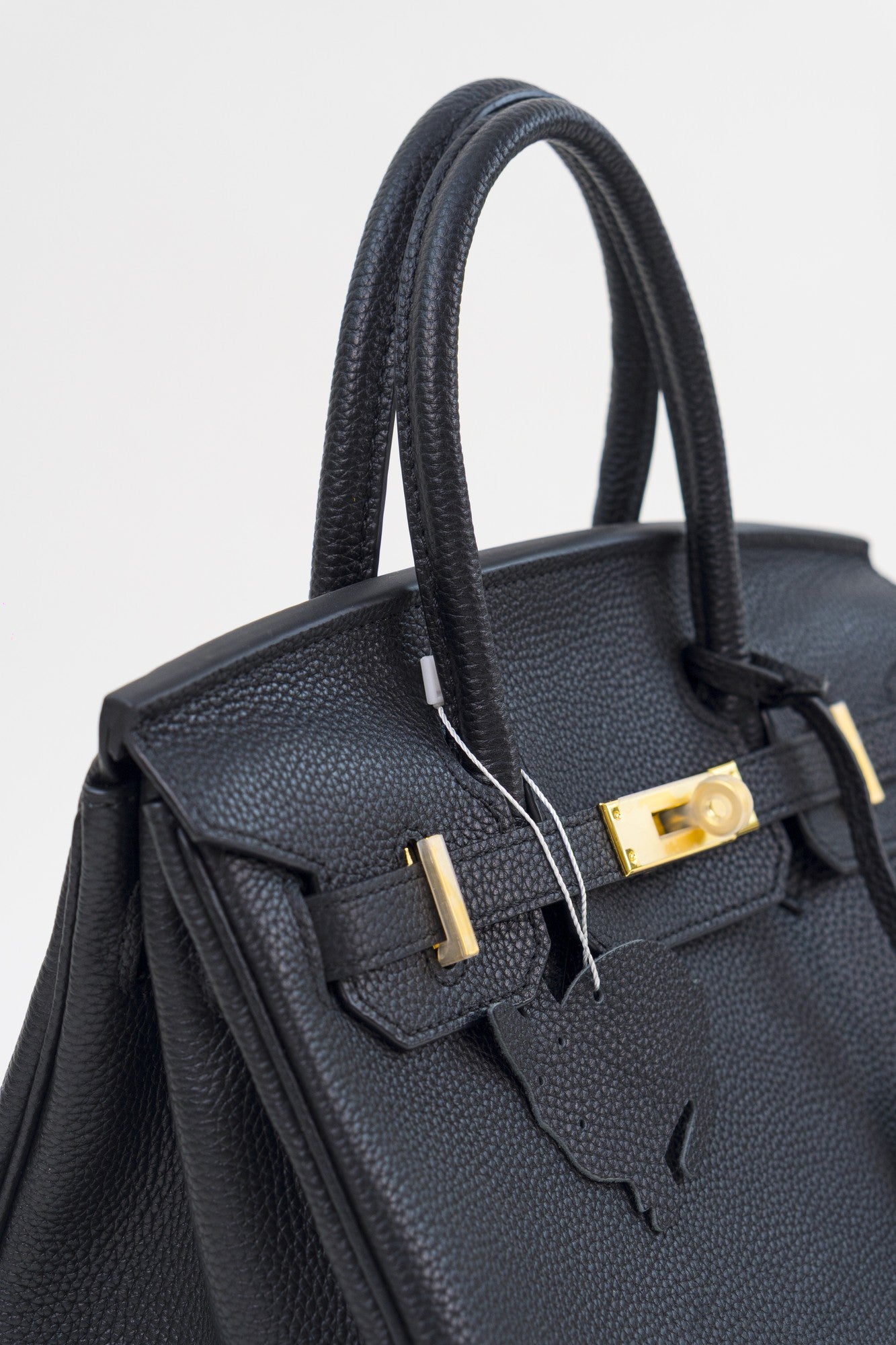 Saloria Birkin 35 in Black(Gold)