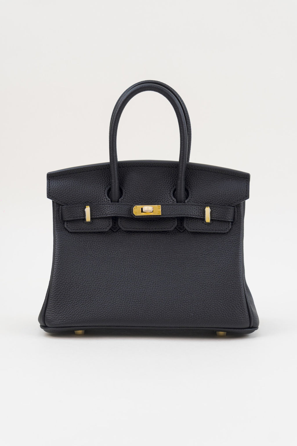 Saloria Birkin 35 in Black(Silver)