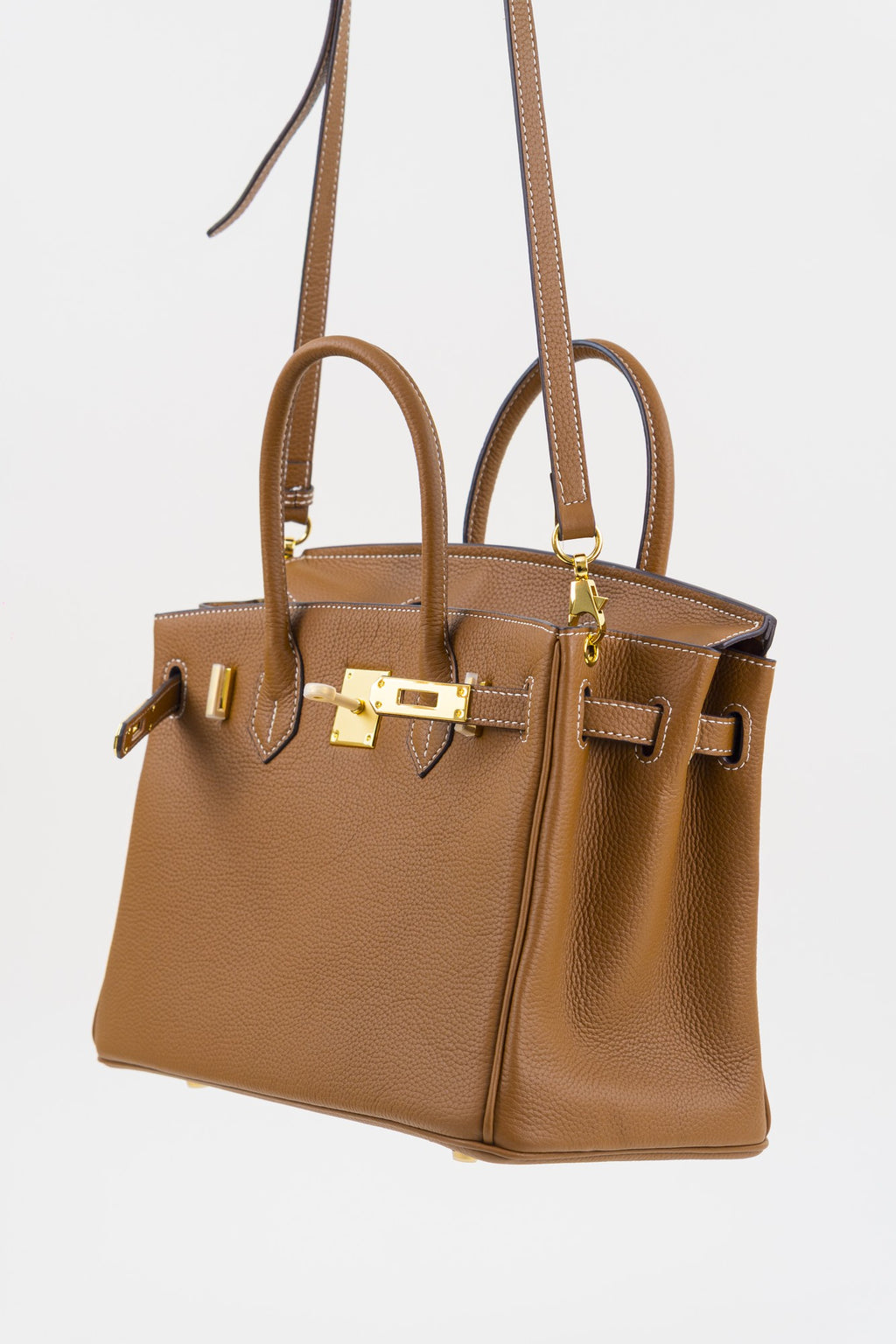 Saloria Birkin 35 in Brown