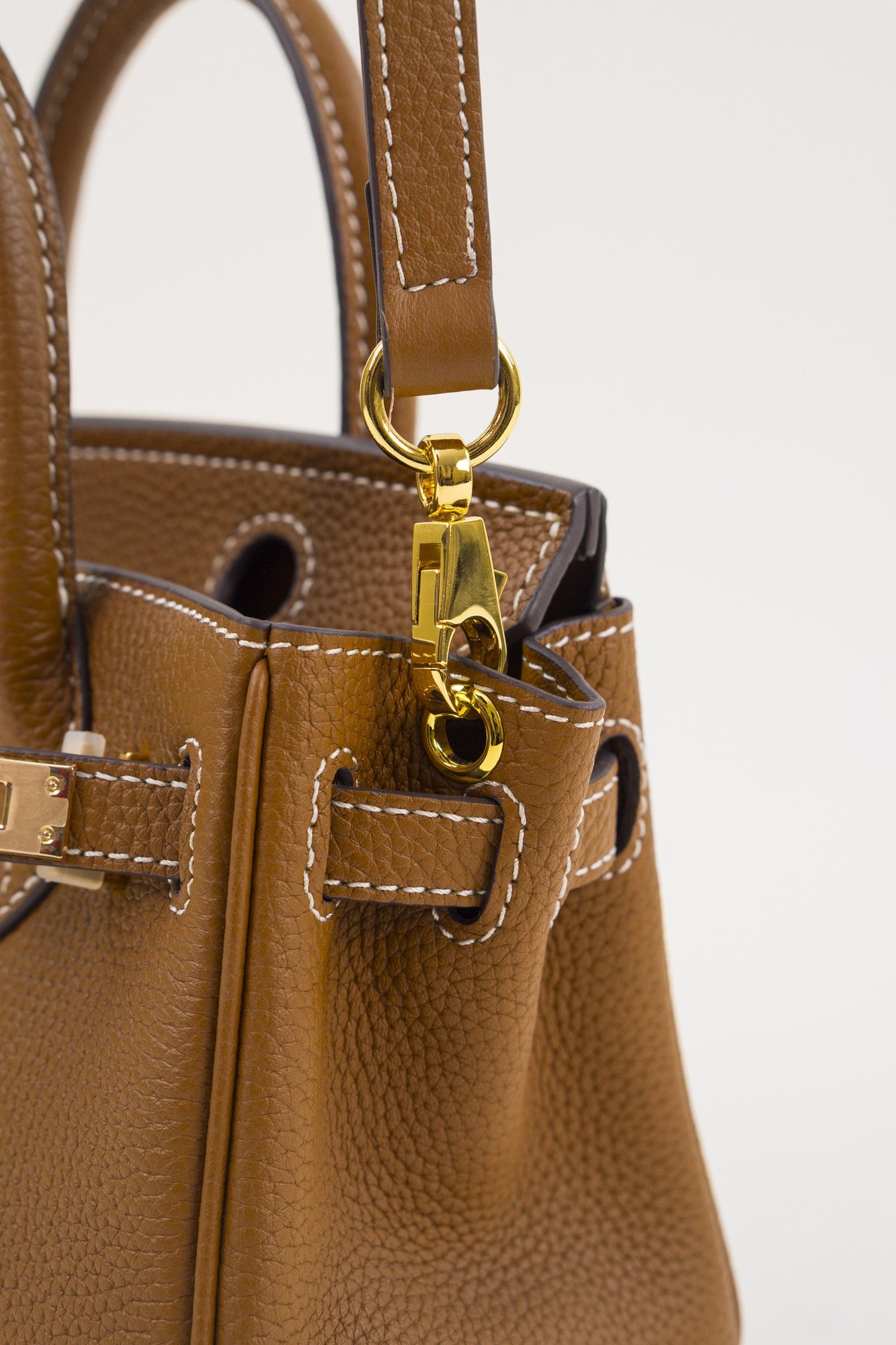 Saloria Birkin 35 in Khaki