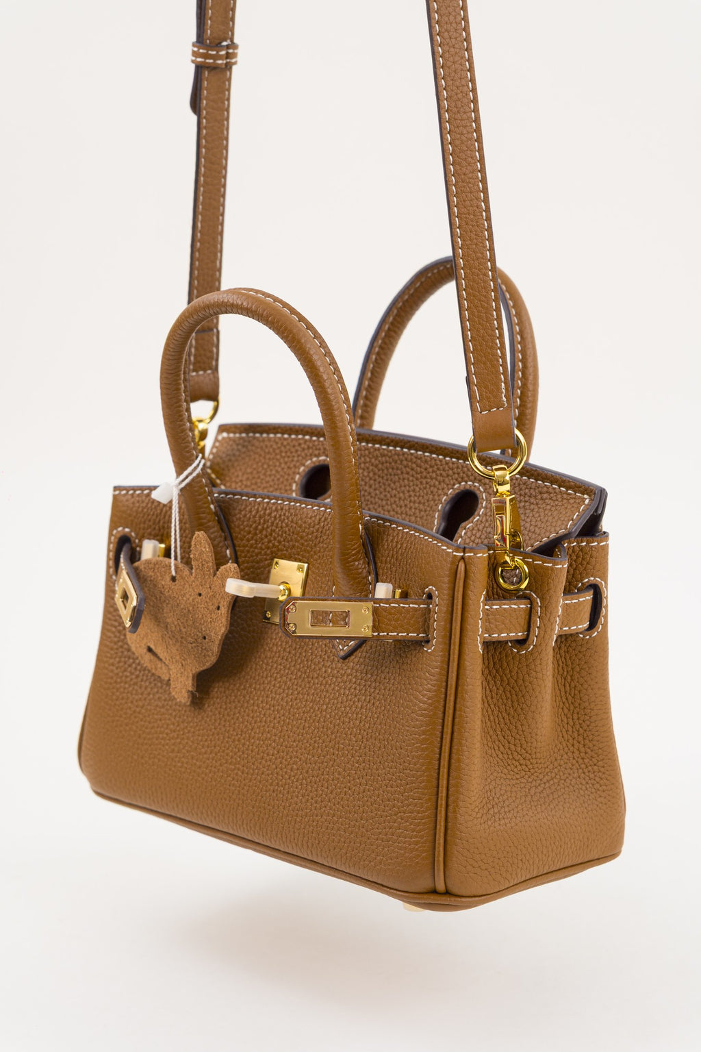 Saloria Birkin 35 in Khaki