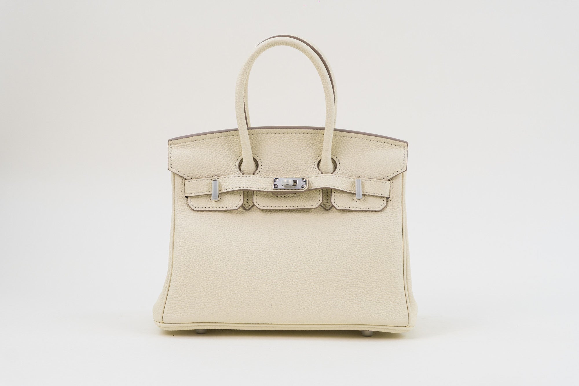 Saloria Birkin 35 in White