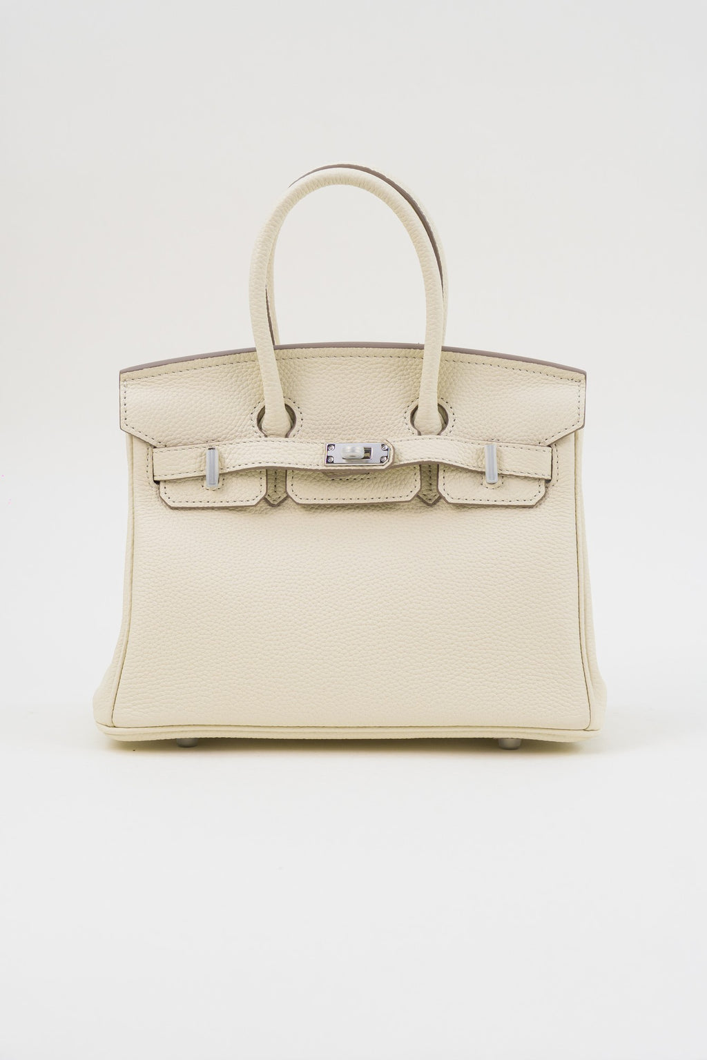 Saloria Birkin 35 in White