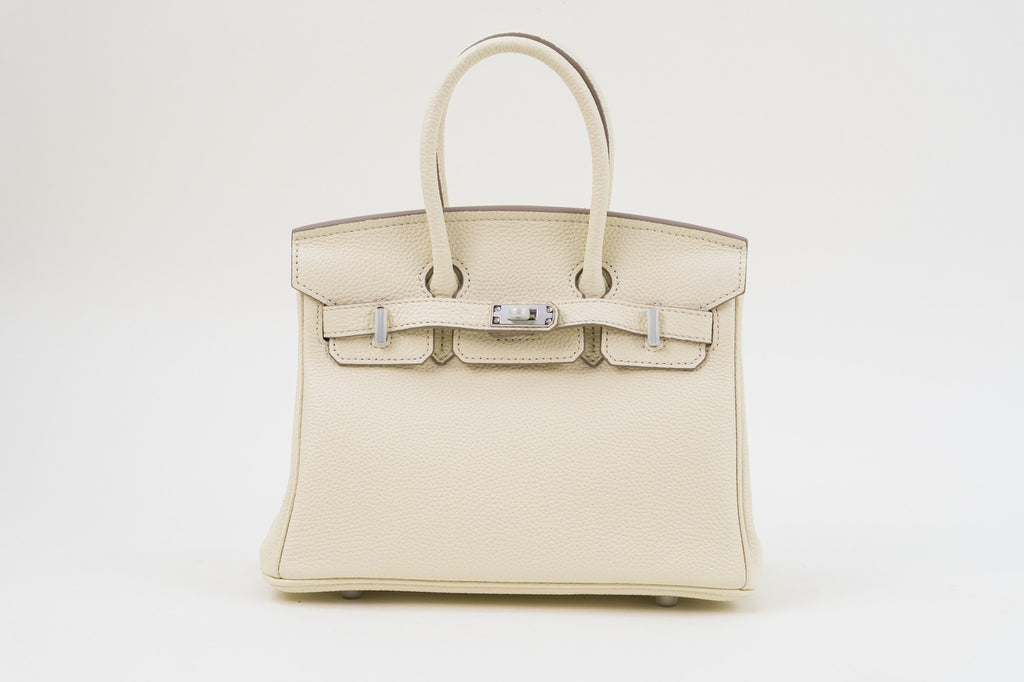 Saloria Birkin 35 in White
