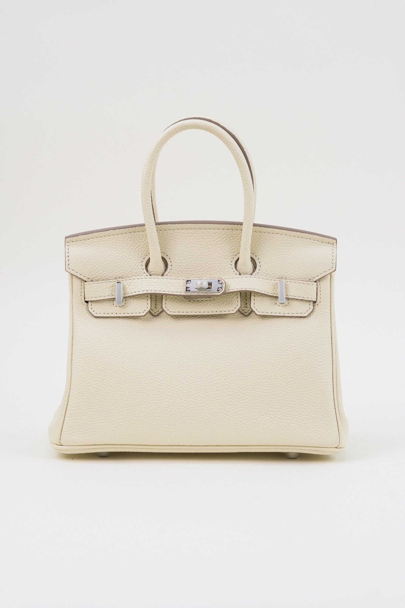 Saloria Birkin 35 in White